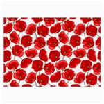 Flower Poppies Plant Petal Large Glasses Cloth