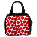 Flower Poppies Plant Petal Classic Handbag (Two Sides)