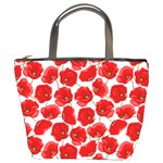 Flower Poppies Plant Petal Bucket Bag