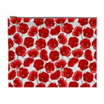 Flower Poppies Plant Petal Cosmetic Bag (XL)