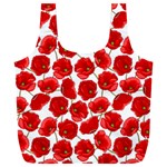 Flower Poppies Plant Petal Full Print Recycle Bag (XXL)