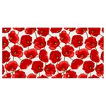 Flower Poppies Plant Petal Banner and Sign 8  x 4 