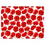 Flower Poppies Plant Petal Premium Plush Fleece Blanket (Extra Small)