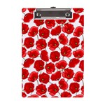 Flower Poppies Plant Petal A5 Acrylic Clipboard