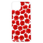 Flower Poppies Plant Petal iPhone 15 Pro TPU UV Print Case