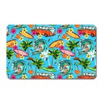 Summer Pattern Seamless Magnet (Rectangular)