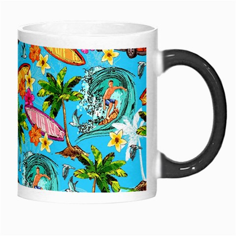 Summer Pattern Seamless Morph Mug from ArtsNow.com Right