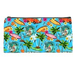 Summer Pattern Seamless Pencil Case