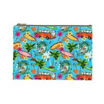 Summer Pattern Seamless Cosmetic Bag (Large)