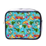 Summer Pattern Seamless Mini Toiletries Bag (One Side)