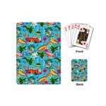 Summer Pattern Seamless Playing Cards Single Design (Mini)