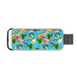 Summer Pattern Seamless Portable USB Flash (One Side)