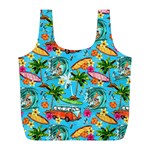 Summer Pattern Seamless Full Print Recycle Bag (L)