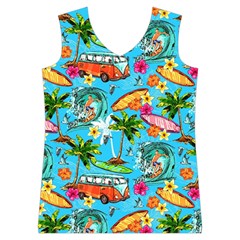 Summer Pattern Seamless Women s Basketball Tank Top from ArtsNow.com Front