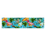 Summer Pattern Seamless Banner and Sign 4  x 1 