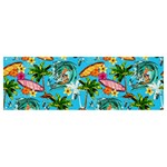 Summer Pattern Seamless Banner and Sign 12  x 4 