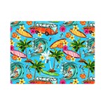 Summer Pattern Seamless Premium Plush Fleece Blanket (Mini)