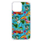 Summer Pattern Seamless iPhone 13 Pro Max TPU UV Print Case