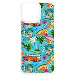 Summer Pattern Seamless iPhone 15 Pro Max TPU UV Print Case