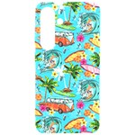 Summer Pattern Seamless Samsung Galaxy S24 6.2 Inch Black TPU UV Case