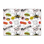 Pattern Seamless Texture Cartoon Sticker A4 (10 pack)