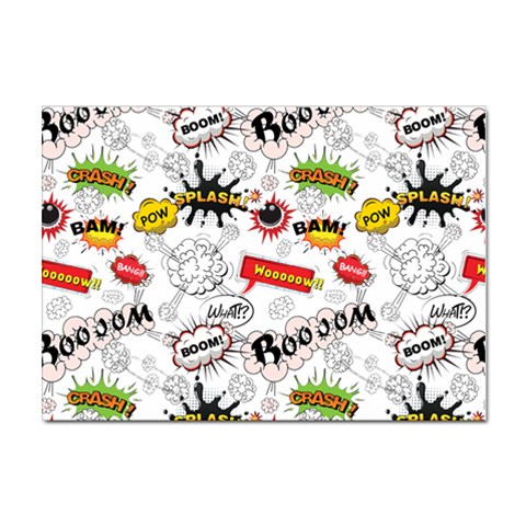 Pattern Seamless Texture Cartoon Sticker A4 (100 pack) from ArtsNow.com Front