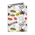 Pattern Seamless Texture Cartoon Mini Greeting Card