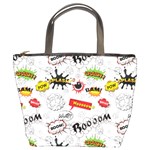 Pattern Seamless Texture Cartoon Bucket Bag