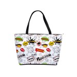 Pattern Seamless Texture Cartoon Classic Shoulder Handbag