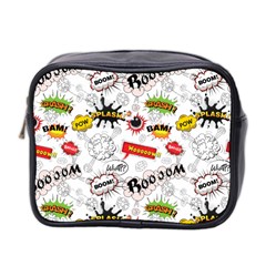 Pattern Seamless Texture Cartoon Mini Toiletries Bag (Two Sides) from ArtsNow.com Front