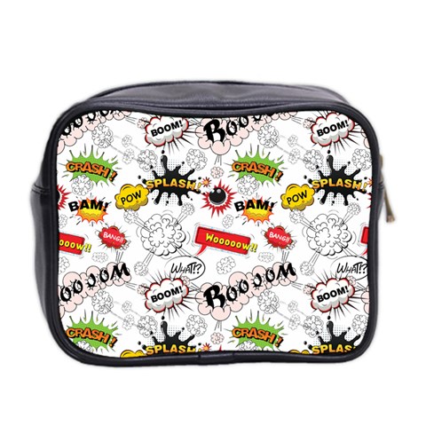 Pattern Seamless Texture Cartoon Mini Toiletries Bag (Two Sides) from ArtsNow.com Back