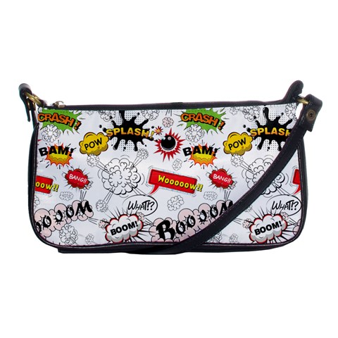 Pattern Seamless Texture Cartoon Shoulder Clutch Bag from ArtsNow.com Front