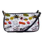 Pattern Seamless Texture Cartoon Shoulder Clutch Bag