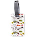 Pattern Seamless Texture Cartoon Luggage Tag (one side)