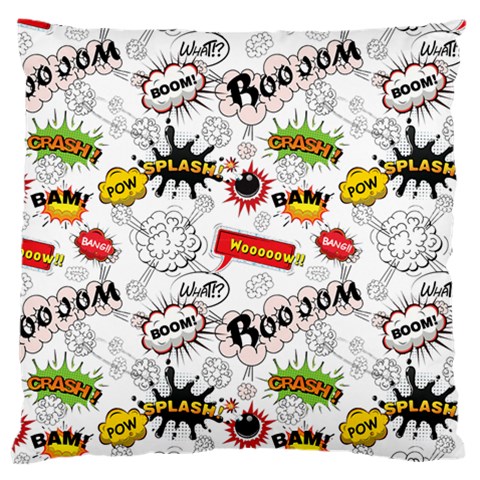 Pattern Seamless Texture Cartoon Large Cushion Case (Two Sides) from ArtsNow.com Front