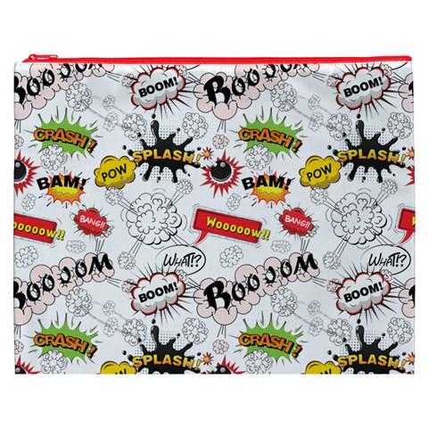 Pattern Seamless Texture Cartoon Cosmetic Bag (XXXL) from ArtsNow.com Front