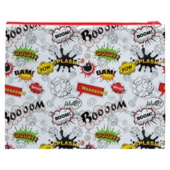 Pattern Seamless Texture Cartoon Cosmetic Bag (XXXL) from ArtsNow.com Back