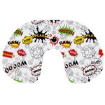 Pattern Seamless Texture Cartoon Travel Neck Pillow