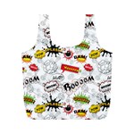 Pattern Seamless Texture Cartoon Full Print Recycle Bag (M)