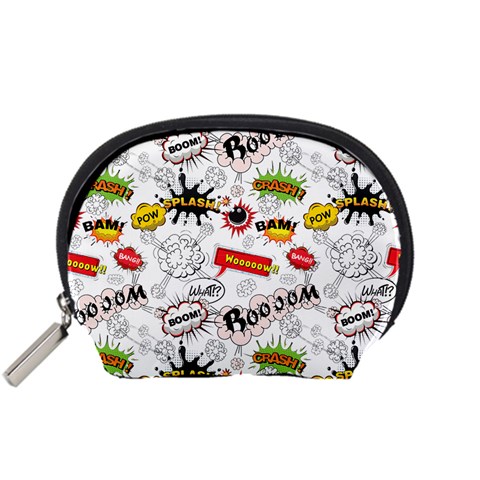 Pattern Seamless Texture Cartoon Accessory Pouch (Small) from ArtsNow.com Front