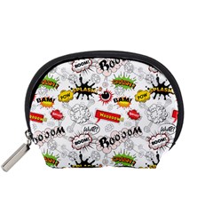 Pattern Seamless Texture Cartoon Accessory Pouch (Small) from ArtsNow.com Front