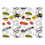 Pattern Seamless Texture Cartoon Two Sides Premium Plush Fleece Blanket (Mini)