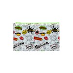 Pattern Seamless Texture Cartoon Cosmetic Bag (XS)