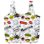 Pattern Seamless Texture Cartoon Full Print Recycle Bag (XXXL)