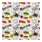 Pattern Seamless Texture Cartoon Banner and Sign 3  x 3 