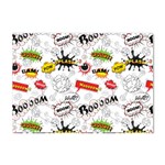 Pattern Seamless Texture Cartoon Crystal Sticker (A4)