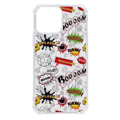 Pattern Seamless Texture Cartoon iPhone 13 Pro Max TPU UV Print Case from ArtsNow.com Front