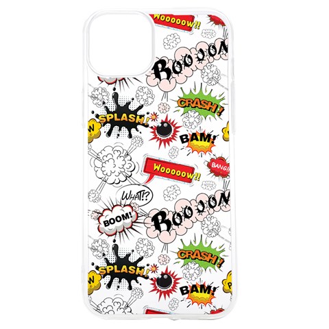 Pattern Seamless Texture Cartoon iPhone 15 TPU UV Print Case from ArtsNow.com Front