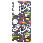 Pattern Seamless Texture Cartoon Samsung Galaxy S24 Plus 6.7 Inch Black TPU UV Case