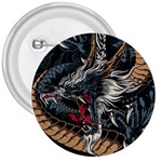 Dragon Snake Legend Japanese Mythology 3  Buttons